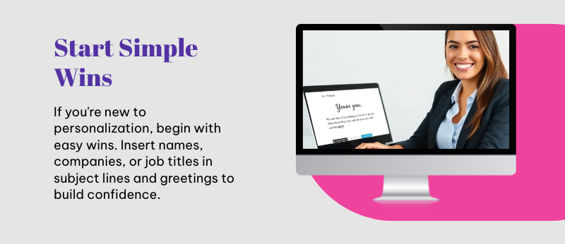 b2b email personalization best practices