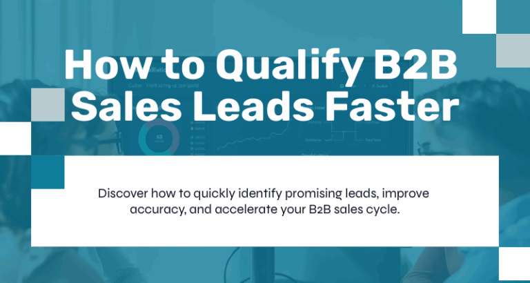 qualify b2b sales leads
