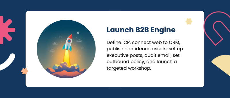 steps for b2b lead engine
