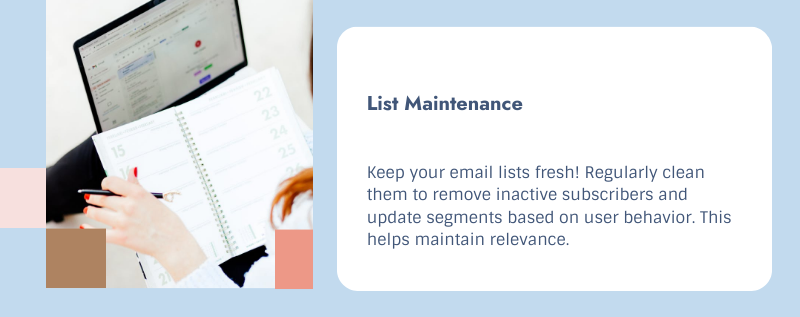 business email list maintenance