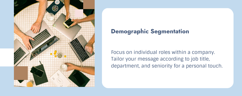 demographic email segmentation