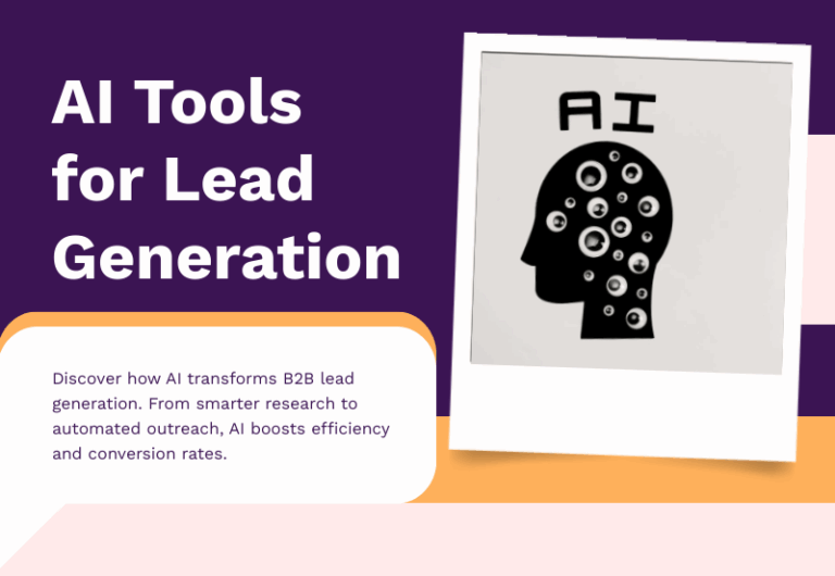 b2b lead generation ai tools
