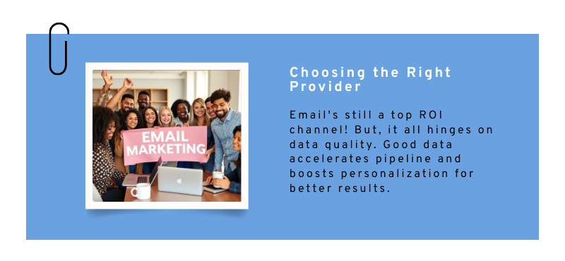 choosing a business email list provider