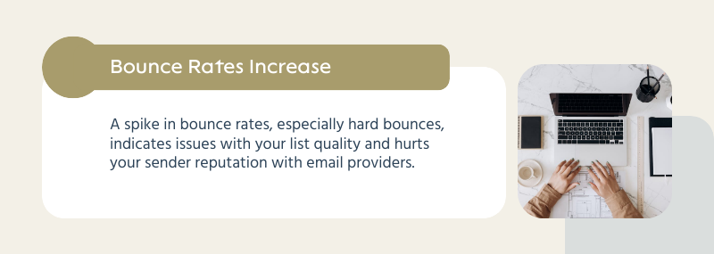 email list bounce rate