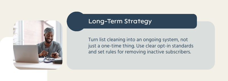 business email list long term strategy