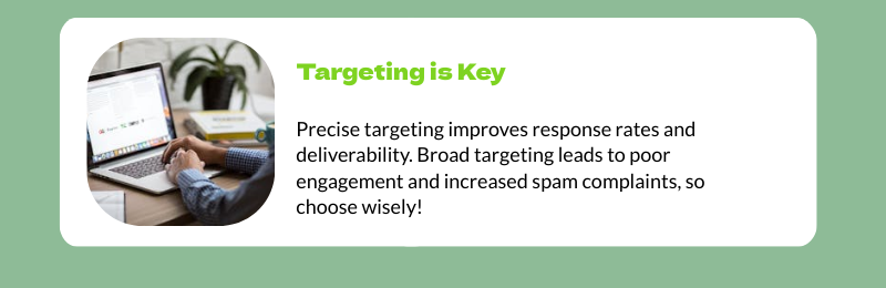 email list targeting criteria
