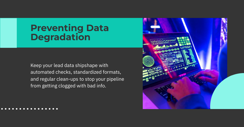 preventing b2b data degradation