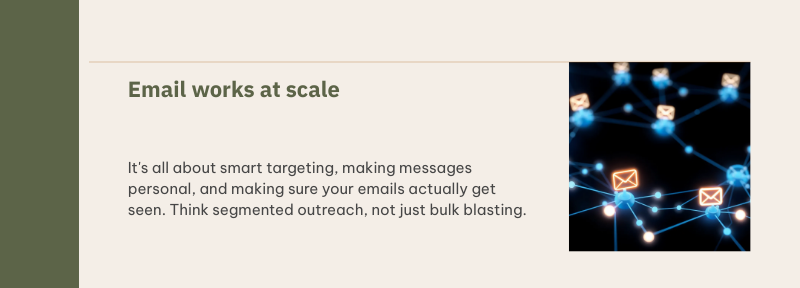 email lead generation at scale