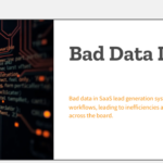 saas bad data impact
