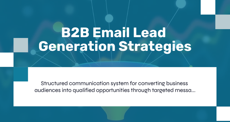 b2b email marketing strategy