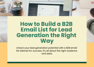 how to build b2b email list