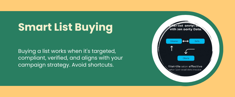 Smart B2B email list buying strategy — evaluating data providers by targeting, verification, compliance and ICP alignment