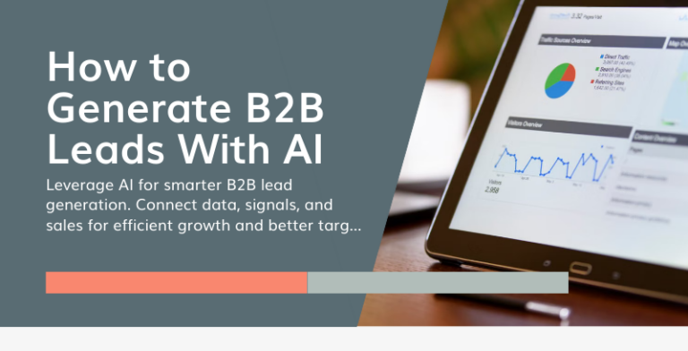 generating b2b leads with ai