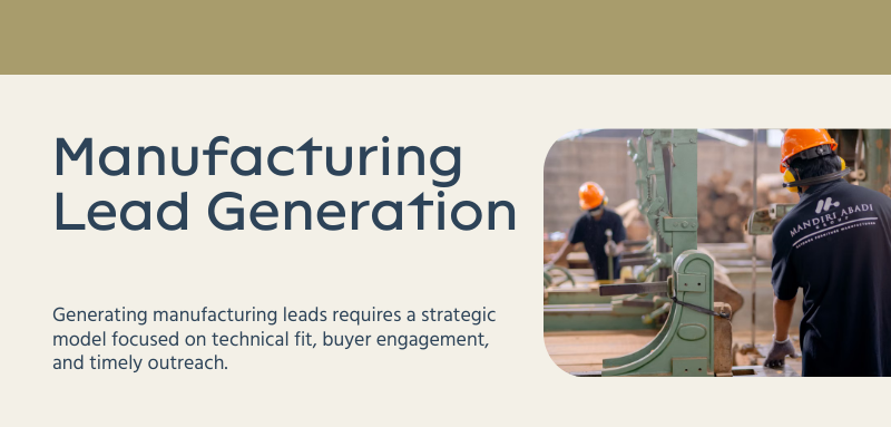 manufacturing lead generation