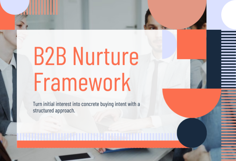 b2b nurture framework