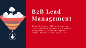 b2b lead management company