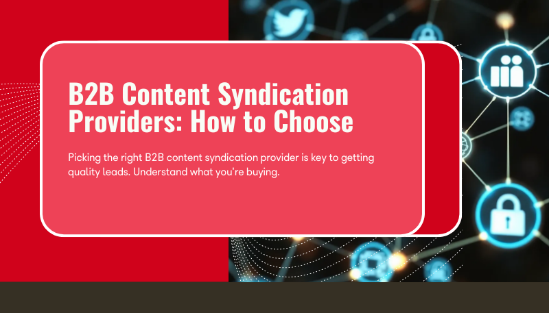 b2b content syndication providers